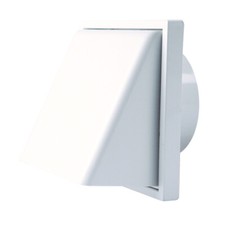 GRIGLIA A MURO Bocchetta ANTIVENTO Con dispositivo a gravità Ø 100 140X140