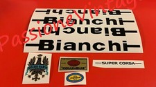 BIANCHI Super Corsa ORO 1978 decalcomanie  /stickers/adesivi