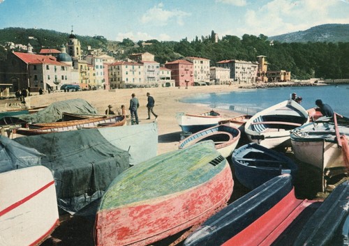 Cartolina italia spezia san - spezia,
