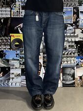Jeans RIP CURL W36 IT46 Uomo Straight Fit Baggy Vintage Y2k Skater Denim