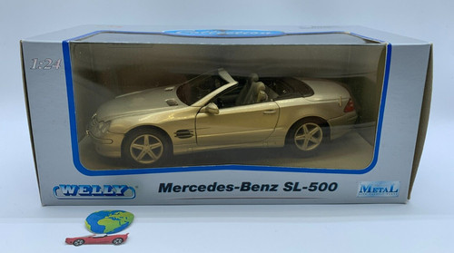 Welly mercedes 500 modello - mercedes,