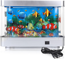 Acquario Finto Luce Notturna