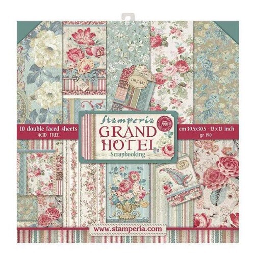 Blocco 10fg carte - , scrap