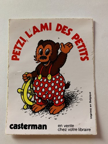 Sticker casterman petzi - casterman,