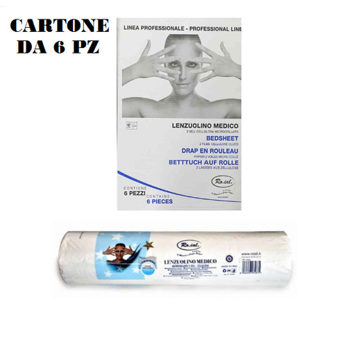 Lenzuolino carta lettino pz - lenzuolino,