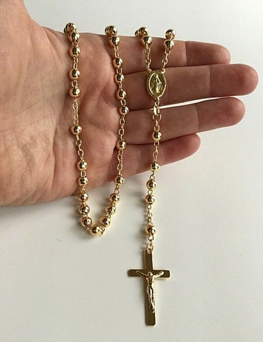 Rosario italiano oro kt su - 18,