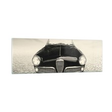 Quadro su Vetro 90x30cm Alfa