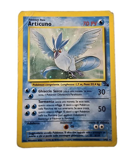 Pokemon articuno set fossil - pokemon,