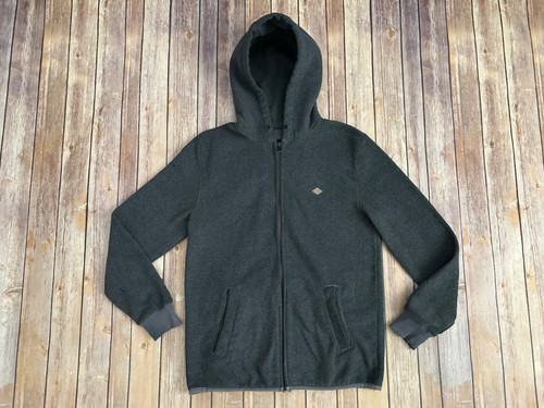 Felpa con cappuccio zip intera