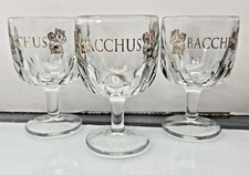Set 3 calici birra Bacco