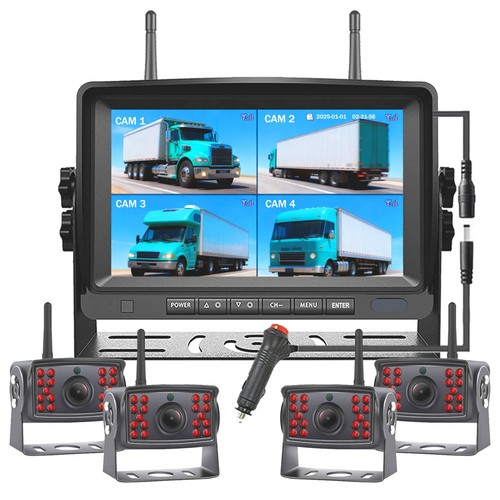 Monitor dvr wireless 1080p - monitor, 7"