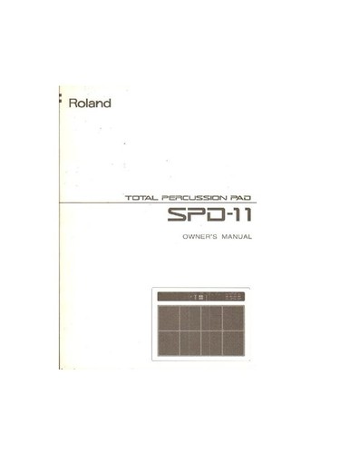 Roland spd manuale di - roland,