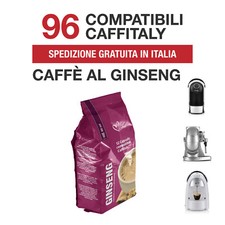 96 Capsule Caffè al Ginseng Italian Coffee compatibili Caffitaly