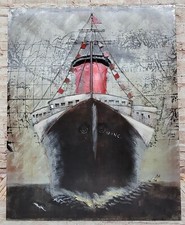 Titanic painting oil on canvas