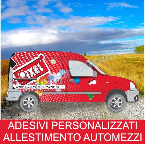 Adesivi auto furgone - adesivi,