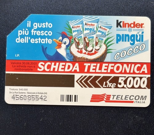 Scheda telefonica telecom fine - telecom,