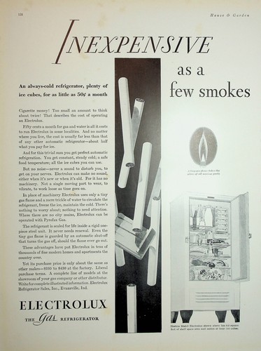 Pubblicità cucina vintage