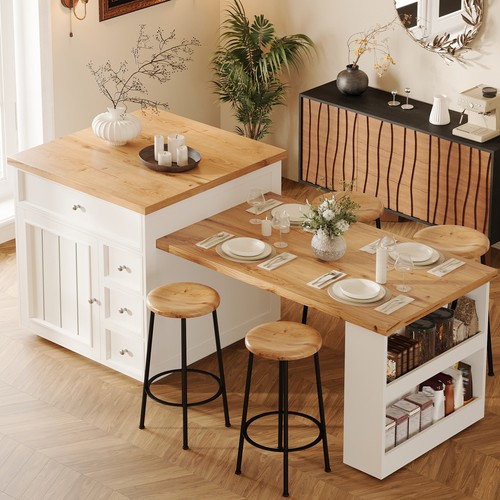 Isola cucina con tavolo - , da