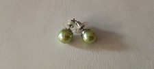 Orecchini Perle Verdi