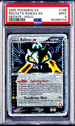 Raikou team rocket - team, ex