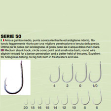 Ami Tubertini Serie 50 NICHELATO  25pz AGONISMO ROUBASIENNE INGLESE CARPA MARE