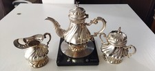 Servizio da tè caffè argento 800  vintage  , peso 761g Silver tea service