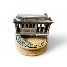 Vintage rotating wooden