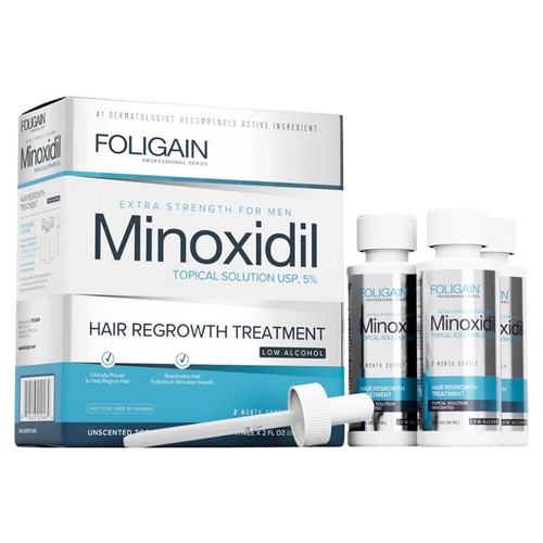Foligain low alcohol - low, minoxidil