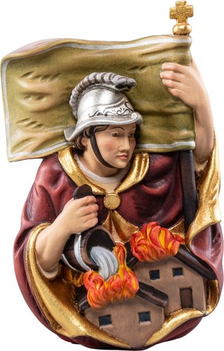 Scultura icona san floriano - di,