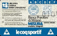 Tessera Abbonamento Inter