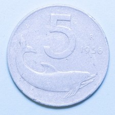 REPUBBLICA ITALIANA 5 LIRE