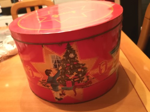 Scatola latta panettone - scatola, di