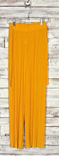 Pantalone plissettato senza