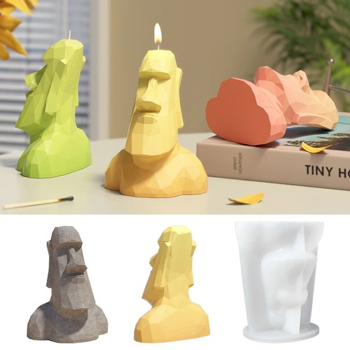 Statua moai stampo - stampo, silicone