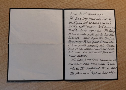 Lettera autografa constance - autografa,