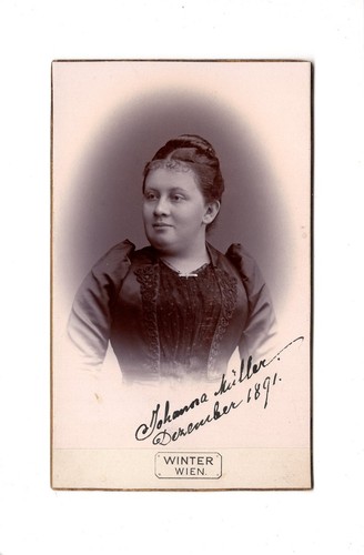 Foto cdv ritratto donna - foto,