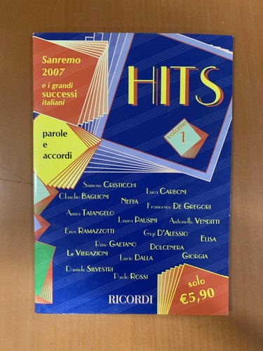 Hits volume sanremo 2007 - 1., e