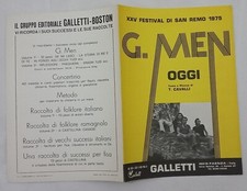 SPARTITO MUSICALE OGGI  G.MEN