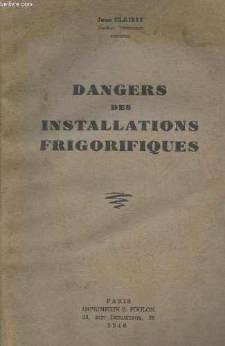 Dangers des installations