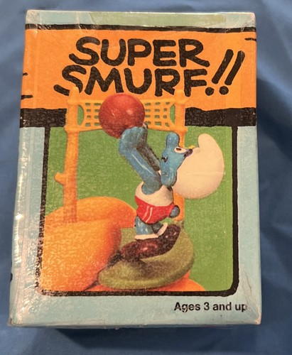 Figurina super puffo schleich - figurina,