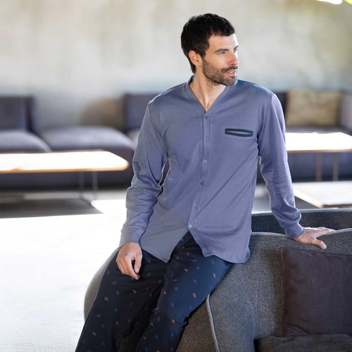 Pigiama uomo maglia - , aperta