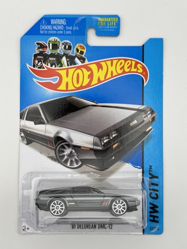 2014 hot wheels delorean - hot, '81