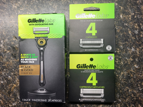 Gillette labs black - gillette, gold