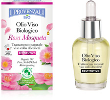 I Provenzali Bio Olio Viso Rosa Mosqueta 30ml Idratante Anti-Age restitutivo