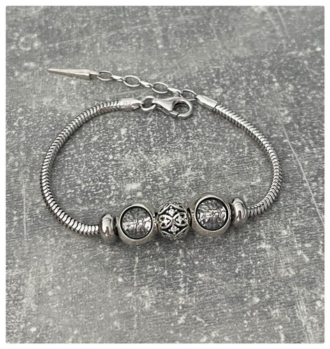 Braccialetto charms microserti - braccialetto,