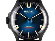 U-Boat Darkmoon Blue ref.8700/B full set nuovo