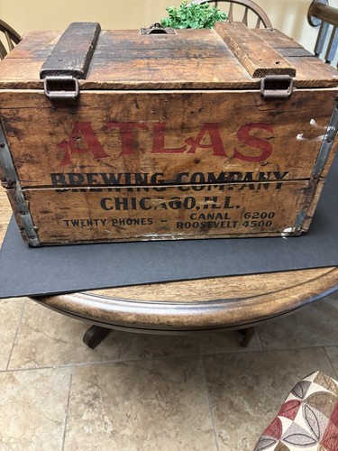 Cassa birra vintage atlas - cassa,