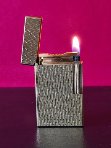 Encendedor dupont bañado - encendedor, en
