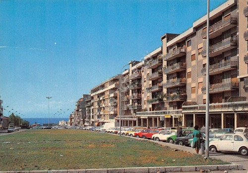 Cartolina reggio calabria via - reggio,