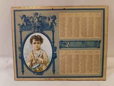 Antico Calendario Da Muro-